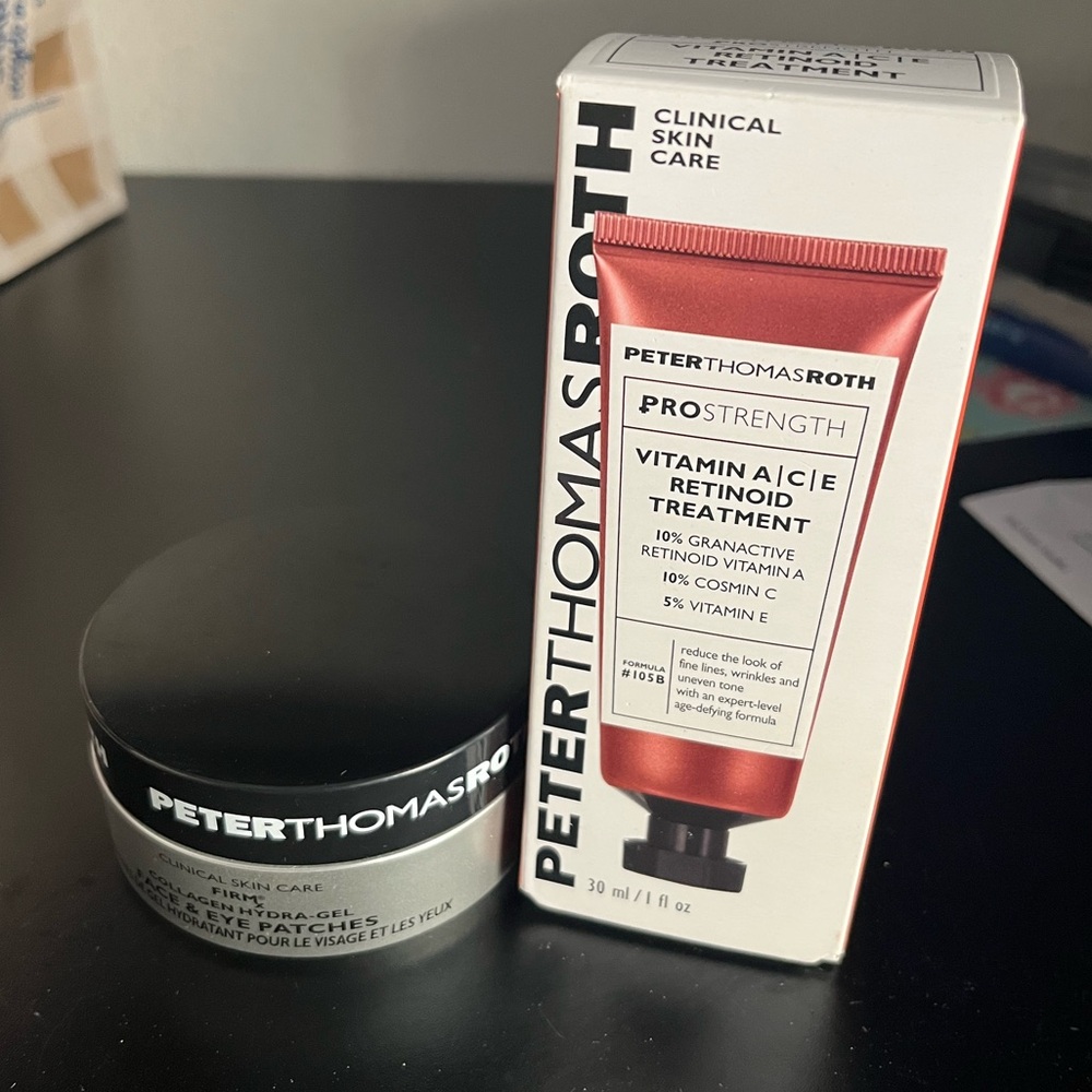 Peter Thomas Roth FIRMx Collagen Hydra-Gel Face & Eye Patches retinoid vitamin a